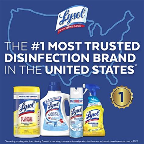 Lysol Multi Surface Cleaner Sanitizing And Disinfecting Pour To Clean And Deodorize Sparkling