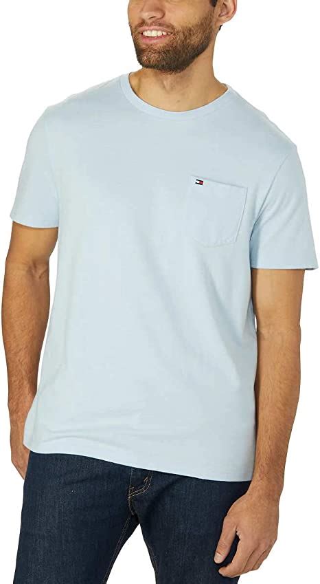 Tommy Hilfiger Mens Crew Neck Short Sleeve T Shirt Amazon Ca Clothing Shoes Accessories