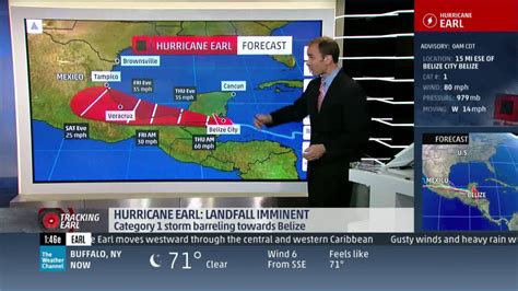 The weather channel forecasts tell you about the next 36 hours, or you can condense them for an overview of the next 10 days. THE WEATHER CHANNEL LIVE COVERAGE - HURRICANE EARL - YouTube