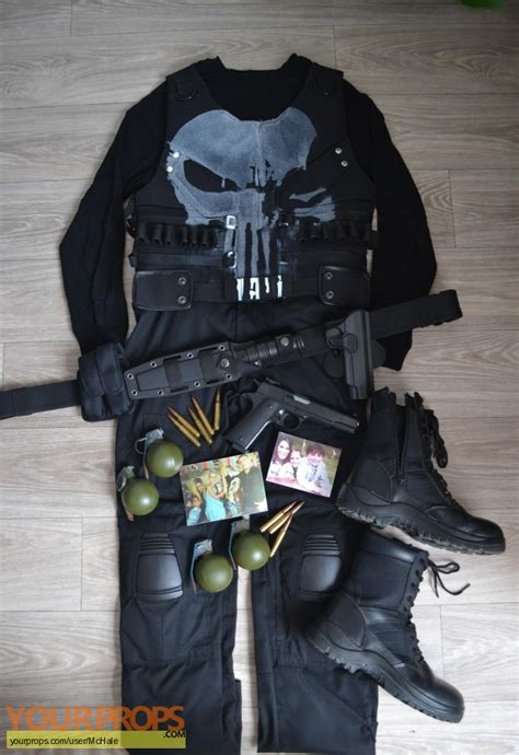 The Punisher The Punisher Complete Costume Replica Tv Series Prop