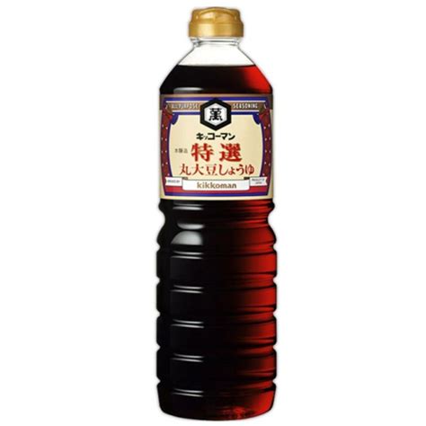 Kikkoman Soy Sauce Tokusen Marudaizu Shoyu 1l