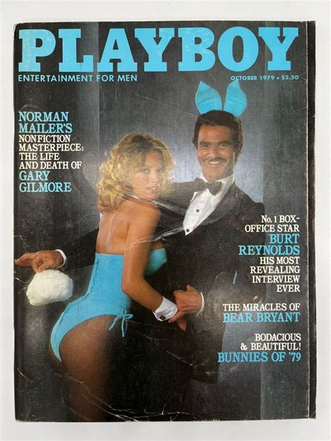 Playboy Magazine October Playmate Ursula Buchfellner Burt Reynolds A Values Mavin