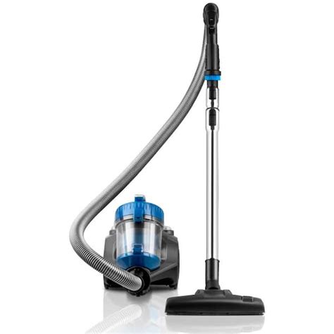 Eureka Bagless Canister Vacuum Cleaner With Cord Rewind Blue Nen110f