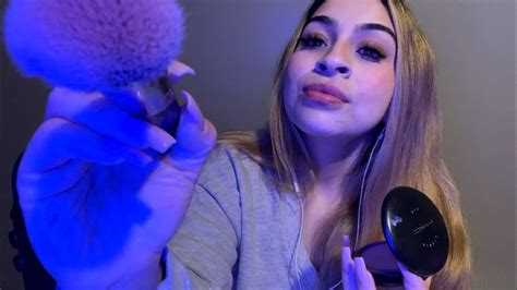 asmr doing your makeup 💄 youtube