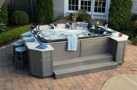 Hot Tub Cabinets Thermospas Hot Tubs Hot Tub Outdoor Hot Tub Landscaping Hot Tub Garden