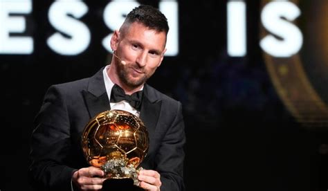 Lionel Messi Wins Eight Mens Ballon Dor The New Times