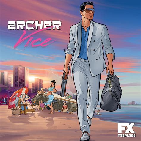 Archer Vice Archer Tv Series Archer Season 5 Sterling Archer