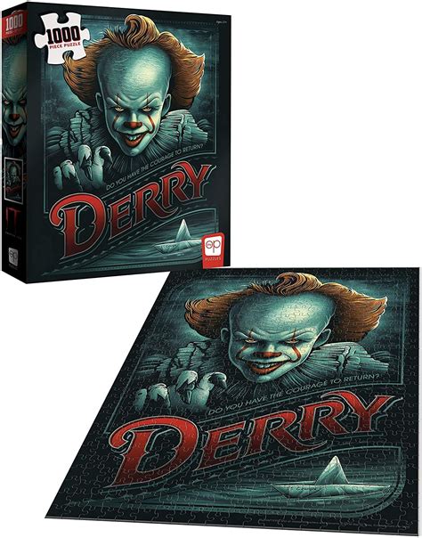 It Chapter Two Return To Derry 1000 Piece Puzzle Clown Pennywise