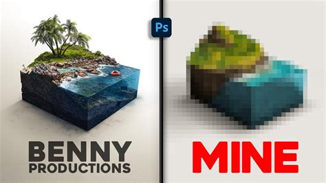 How I Created Microworlds Like Benny Productions With Photoshop Youtube