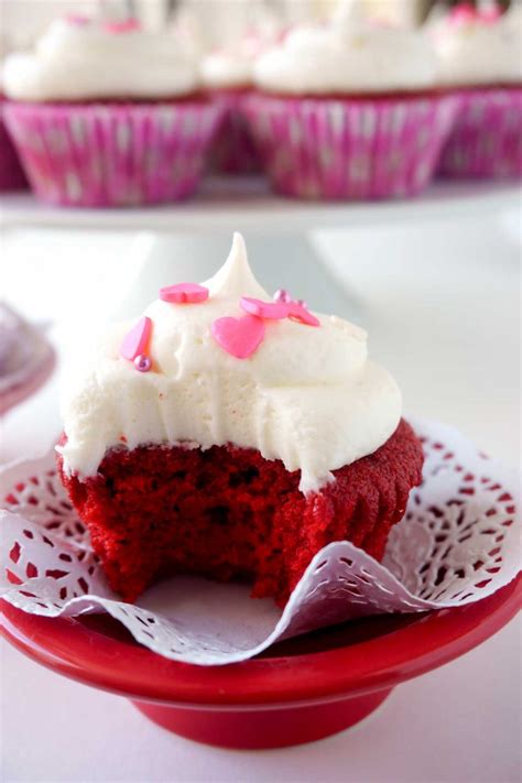 Homemade Red Velvet Cupcakes Food Folks And Fun