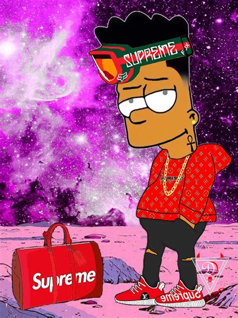 Bart Simpson Drippy Bart Simpson Cool Wallpaper Supreme Realityismymind