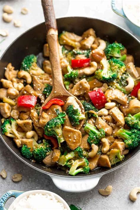 Easy Keto Cashew Chicken Recipe Paleo Low Carb Chinese Takeout