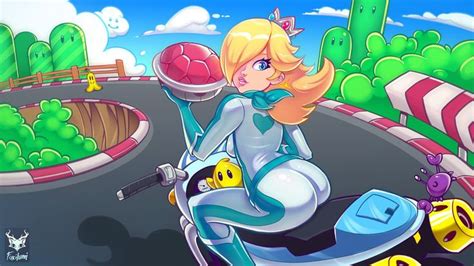Rosalina Mario Kart By Foxilumi Deviantart Com On Deviantart Mario