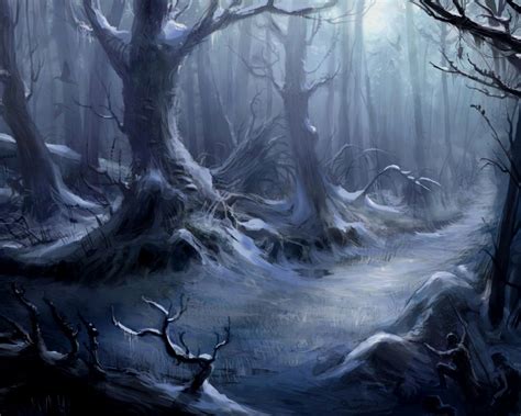Creepy Forest Background Dark Creepy Wallpaperbackground 1500 X 1200