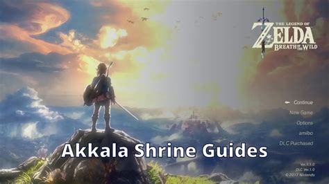 Akkala Shrine Guides Zelda Breath Of The Wild