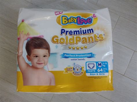 Diaper Pants Babylove Premium Goldpants M Size Babies And Kids