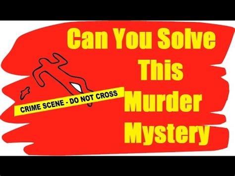 This game is currently blocked due to the new privacy regulation and www.gamesgames.com isn't currently controlling it. Can You Solve This "Murder Mystery". Brain teasers mind ...