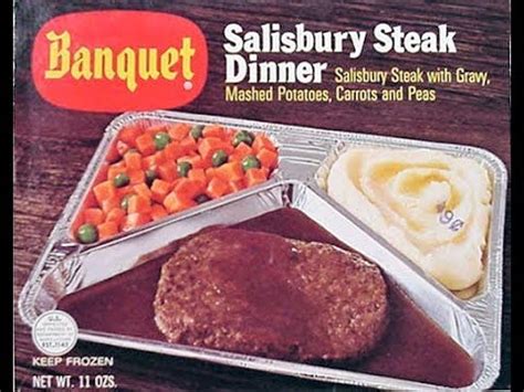 1970's tv dinner salisbury steak but THE REAL RECIPE - YouTube