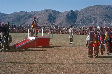 During National Anthem Umcwasho Ceremony Swaziland Ozoutback