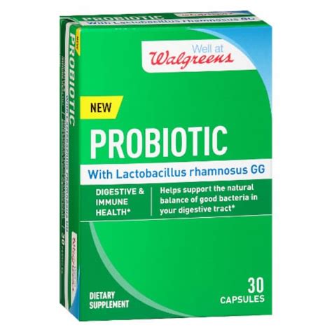 Walgreens Lactobacillus Rhamnosus Gg Probiotic Capsules 30 Ct Kroger