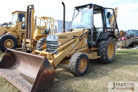 Sold Ford 555c Construction Backhoe Loaders Tractor Zoom
