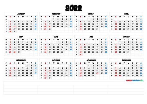 Printable 2022 Malaysia Calendar Templates With Holidays Free