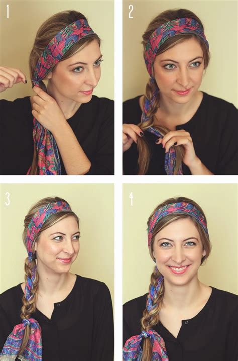How To Wear A Scarf As A Headband Style Wile