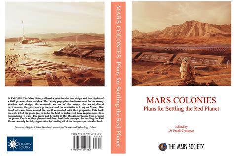 Announcing Publication Of “mars Colonies Plans For Settling The Red