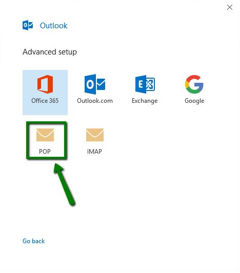How To Setup A Pop3 Account In Microsoft Outlook 2019