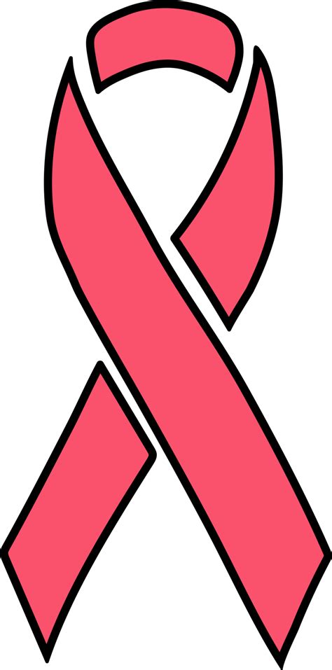 Icon Breast Cancer Pink Ribbon Flat Design 27671347 Png