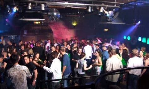 A couple of dancers performs in a night club. Le Club K Discotheque VILLEFRANCHE