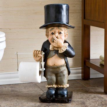 Unique and unusual fun toilet paper holder. funhunger: Funny Unusual Toilet Paper Holder
