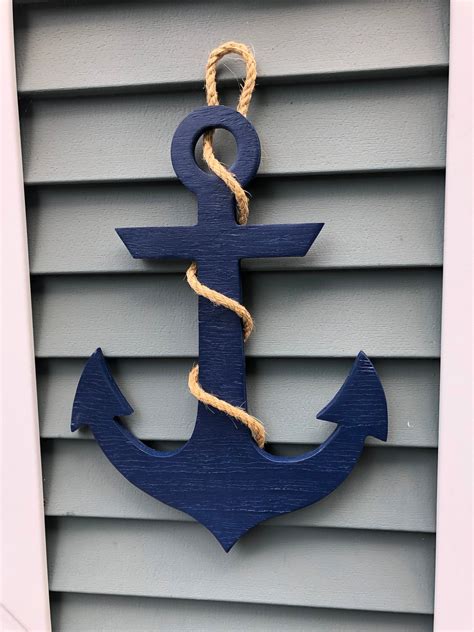 Anchor With Rope These Anchors Are A Perfect Addition To Your Nautical