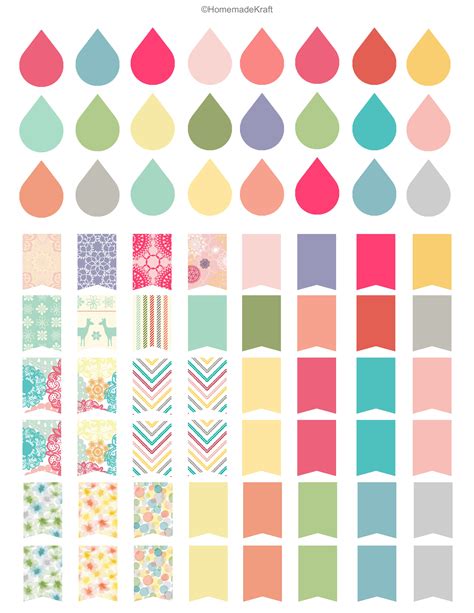 Printable Planner Stickers Planner Template Free
