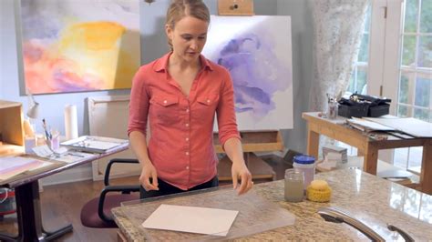 I tried this initially, with poor results: Watercolor 101: How to Stretch Your Paper - YouTube