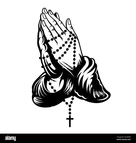 Praying Hands And Cross Clipart Png