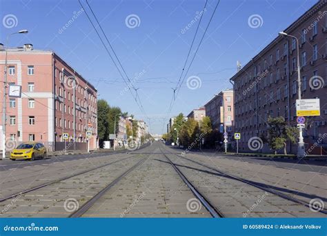 Moscow City Streets Editorial Stock Image Image Of Cityscape 60589424