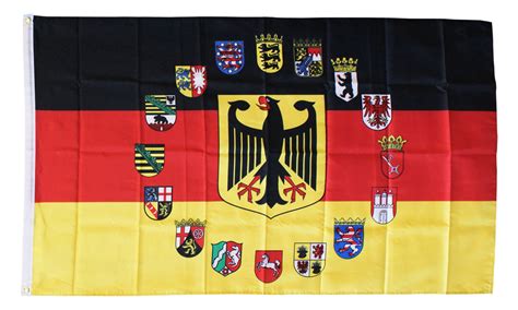 Buy Germany 16 States 3x5 Polyester Flag Flagline