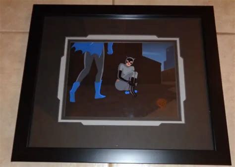 Batman Animated Series Original Cel Batgirl Catwoman Batgirl Returns