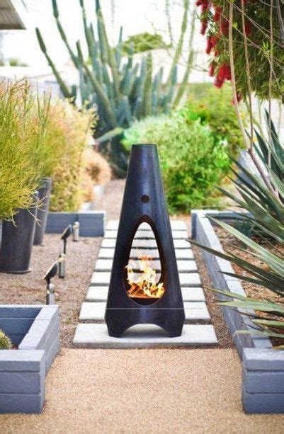 Outdoor Metal Fireplaces Round Shape Creative Fireplaces Design Ideas