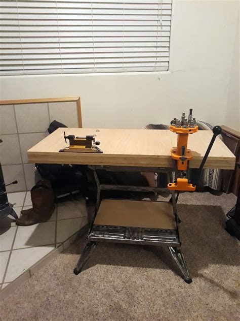 Build A Portable Reloading Bench Using A Black And Decker Workmate The