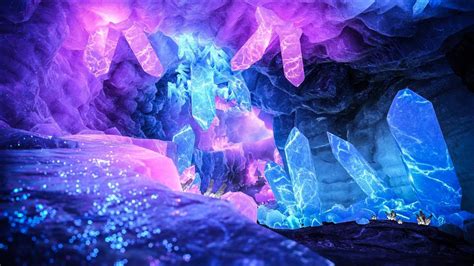 Crystal Cave Wallpaper K Live IMAGESEE