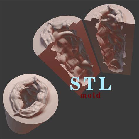 Stl Mold 3d For Print Vagina Massager For Penis Male Etsy