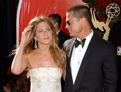when jennifer aniston called herself and her ex husband brad pitt the“unsexiest people on the