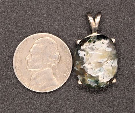 20x15mm Idaho Seam Agate Pendant By Mirths Minerals Item 49 Etsy