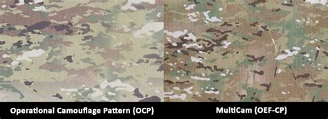 Us Army Camouflage Patterns Ocp Vs Multicam