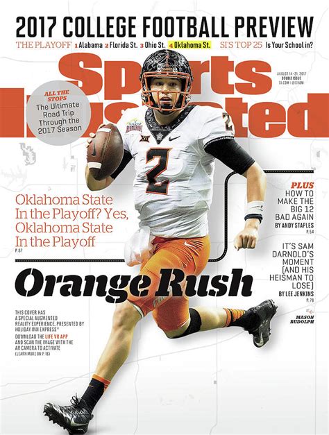 Oklahoma State University Mason Rudolph, 2017 College ...