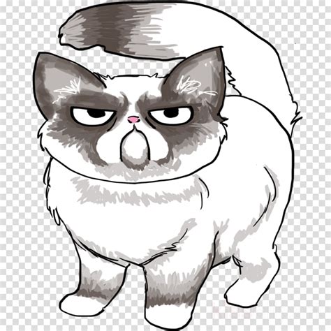 Collection of Grumpy cat clipart | Free download best Grumpy cat clipart on ClipArtMag.com
