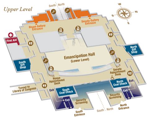 Capitol Visitor Center Indoor Map Us Capitol Visitor Center