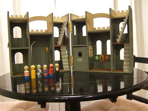 This interactive diy modular castle building blocks play set will delight a creative little mind! Handmade Christmas Part 1 | Wooden castle, Wooden dollhouse